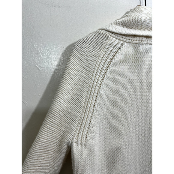 J. Crew Womens Oversized Wool Blend Open Front Long Cardigan Shawl Collar Knit S - Picture 10 of 15